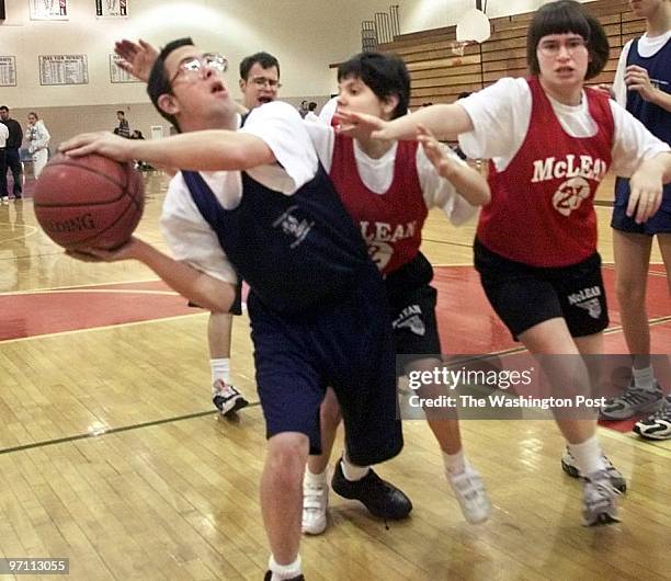 Special Olympics Basketball:The Area 14 Special Olympics Basketball Invitational. These photos taken at Park View HS in Sterling, VA. Games were also...