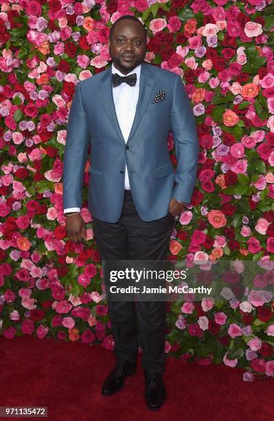 Brian Tyree Henry attends the 72nd Annual Tony Awards at Radio City Music Hall on June 10, 2018 in New York City.