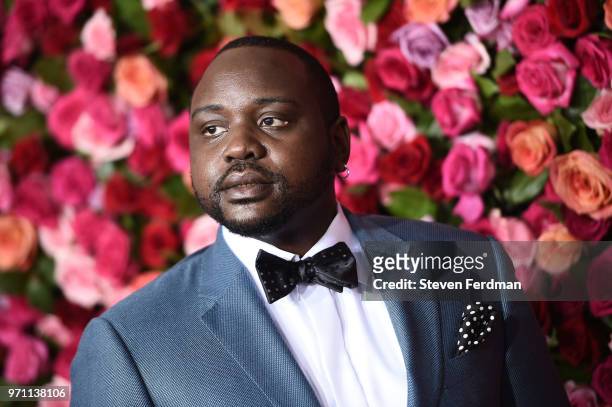 Brian Tyree Henry attends the 72nd Annual Tony Awards on June 10, 2018 in New York City.