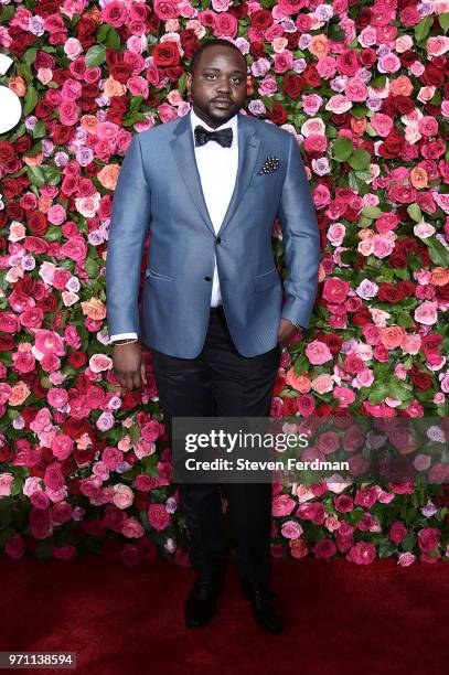 Brian Tyree Henry attends the 72nd Annual Tony Awards on June 10, 2018 in New York City.