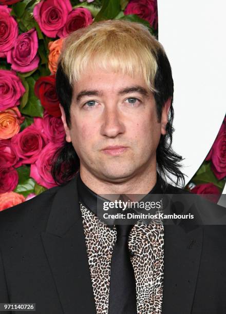 Tom Higgenson attends the 72nd Annual Tony Awards at Radio City Music Hall on June 10, 2018 in New York City.