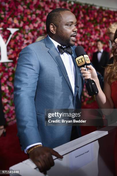 Brian Tyree Henry attends the 72nd Annual Tony Awards at Radio City Music Hall on June 10, 2018 in New York City.