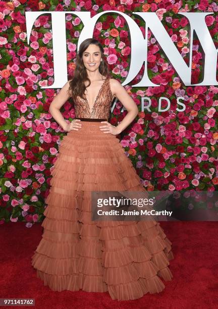 Sara Bareilles attends the 72nd Annual Tony Awards at Radio City Music Hall on June 10, 2018 in New York City.