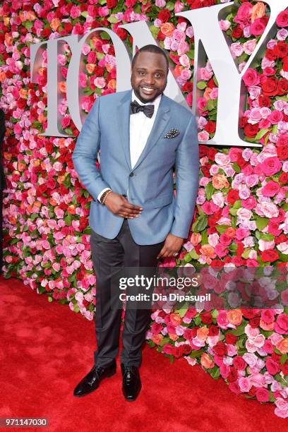 Brian Tyree Henry attends the 72nd Annual Tony Awards at Radio City Music Hall on June 10, 2018 in New York City.