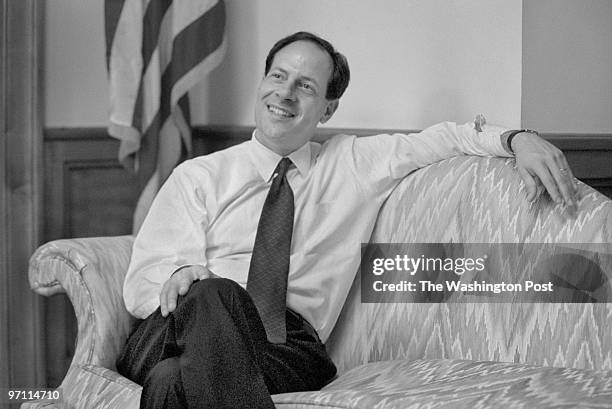 Glenn Fine, inspector general, Justice Department, in his Washington, D.C. Office. Original Filename: fine2bw.jpg