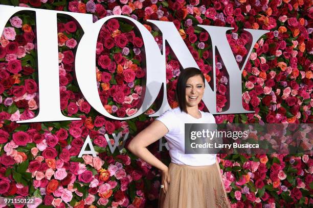 Rachel Bloom attends the 72nd Annual Tony Awards at Radio City Music Hall on June 10, 2018 in New York City.