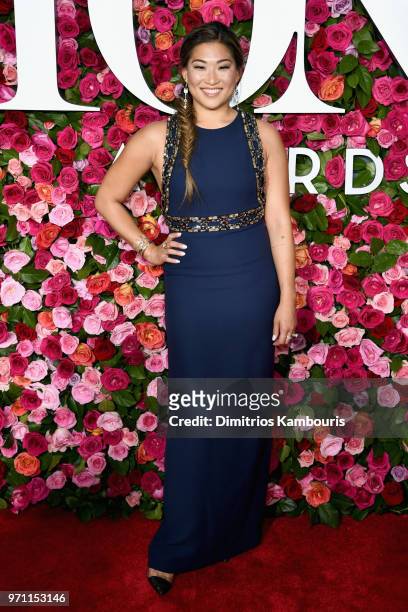 Jenna Ushkowitz attends the 72nd Annual Tony Awards at Radio City Music Hall on June 10, 2018 in New York City.