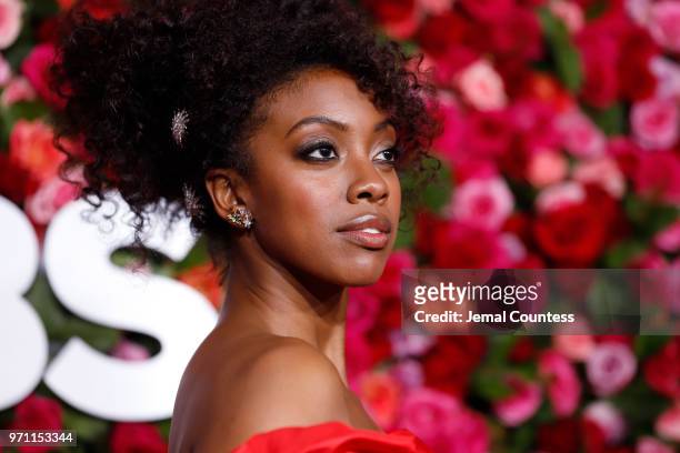 Condola Rashad attends the 72nd Annual Tony Awards at Radio City Music Hall on June 10, 2018 in New York City.