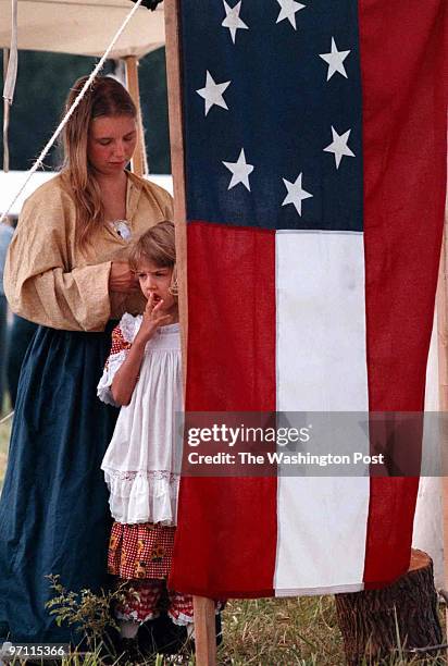 Friday's activities at the reenactment of the Battle of Bull Run/First Manassas, at Locust Hill in Leesburg, VA. In the Confederate Encampment area,...