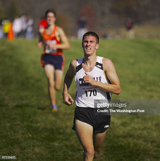 Photographer: Tracy A. Woodward/TWP. NEGATIVE NUMBER: 174535 Great Meadow, The Plains, VA. Virginia High School League 2005 State Cross County...