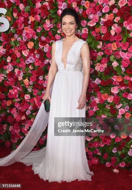 Katrina Lenk attends the 72nd Annual Tony Awards at Radio City Music Hall on June 10, 2018 in New York City.