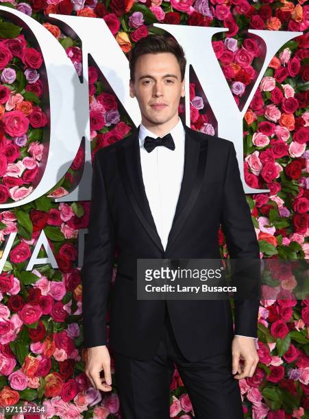 Erich Bergen attends the 72nd Annual Tony Awards at Radio City Music Hall on June 10, 2018 in New York City.