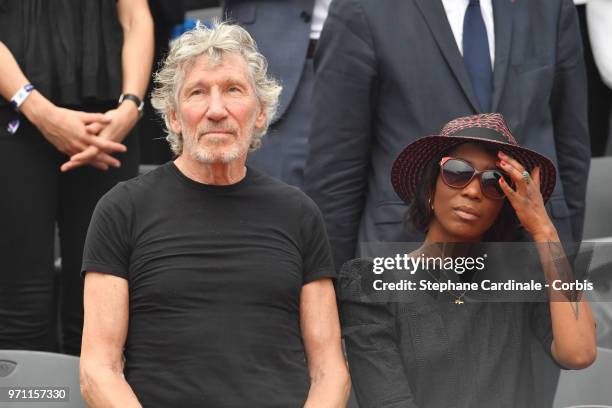 Musician Roger Waters attends the Men Final of the 2018 French Open - Day Fifteen at Roland Garros on June 10, 2018 in Paris, France.