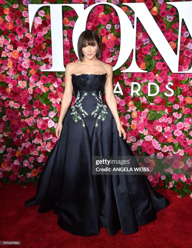 US-ENTERTAINMENT-TONY-AWARDS-ARRIVALS