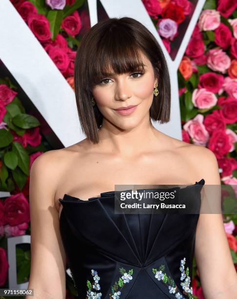 Katharine McPhee attends the 72nd Annual Tony Awards at Radio City Music Hall on June 10, 2018 in New York City.