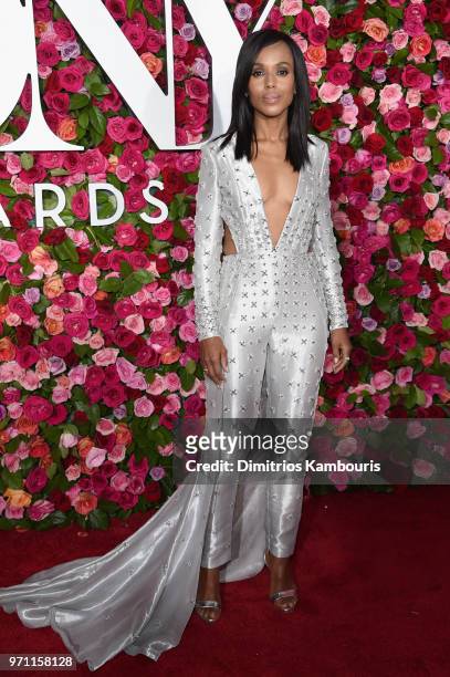 Kerry Washington attends the 72nd Annual Tony Awards at Radio City Music Hall on June 10, 2018 in New York City.