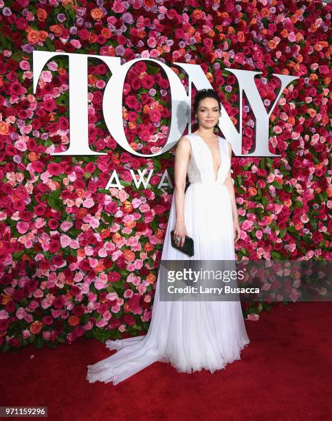 Katrina Lenk attends the 72nd Annual Tony Awards at Radio City Music Hall on June 10, 2018 in New York City.