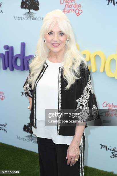 Cynthia Germanotta attends the Children Mending Hearts' 10th Annual Empathy Rocks Fundraiser at Private Residence on June 10, 2018 in Bel Air,...