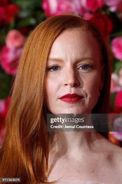 Lauren Ambrose attends the 72nd Annual Tony Awards at Radio City Music Hall on June 10, 2018 in New York City.