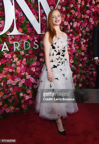 Lauren Ambrose attends the 72nd Annual Tony Awards at Radio City Music Hall on June 10, 2018 in New York City.
