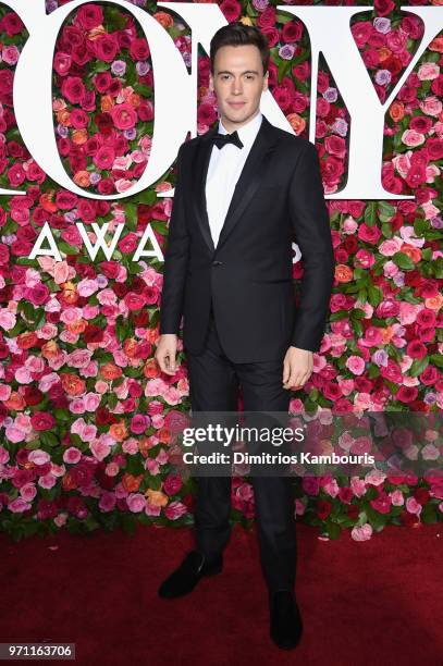 Erich Bergen attends the 72nd Annual Tony Awards at Radio City Music Hall on June 10, 2018 in New York City.