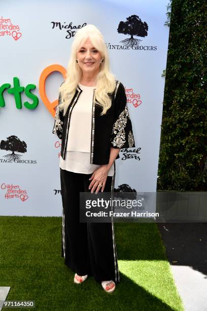 Cynthia Germanotta attends the 10th Annual Empathy Rocks Fundraiser at Private Residence on June 10, 2018 in Bel Air, California.