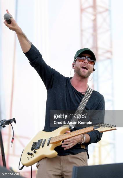 Canaan Smith performs onstage during the 2018 CMA Music festival at the Chevy Riverfront Stage on June 10, 2018 in Nashville, Tennessee.