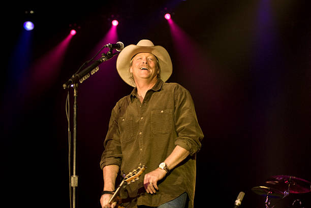 Alan Jackson attends the Sony Music Entertainment lunch and performance during the the 2010 Country Radio Seminar at the Nashville Convention center...