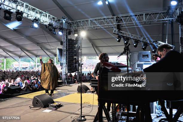 St. Paul & the Broken Bones performs onstage at That Tent during day 4 of the 2018 Bonnaroo Arts And Music Festival on June 10, 2018 in Manchester,...