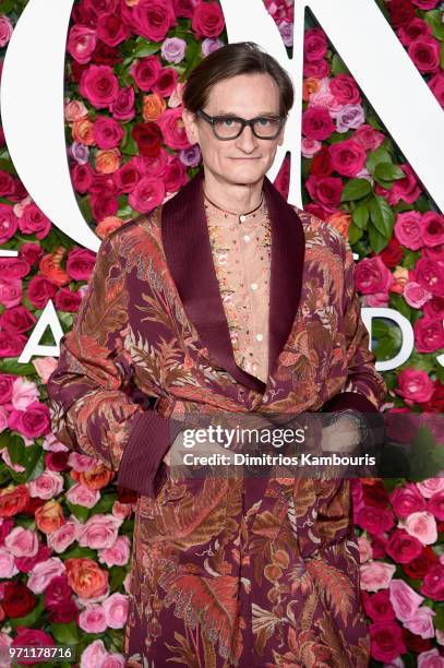 Hamish Bowles attends the 72nd Annual Tony Awards at Radio City Music Hall on June 10, 2018 in New York City.