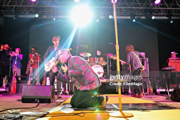 St. Paul & the Broken Bones performs onstage at That Tent during day 4 of the 2018 Bonnaroo Arts And Music Festival on June 10, 2018 in Manchester,...