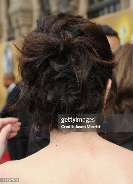 Actress Selena Gomez arrives at the 41st NAACP Image awards held at The Shrine Auditorium on February 26, 2010 in Los Angeles, California.