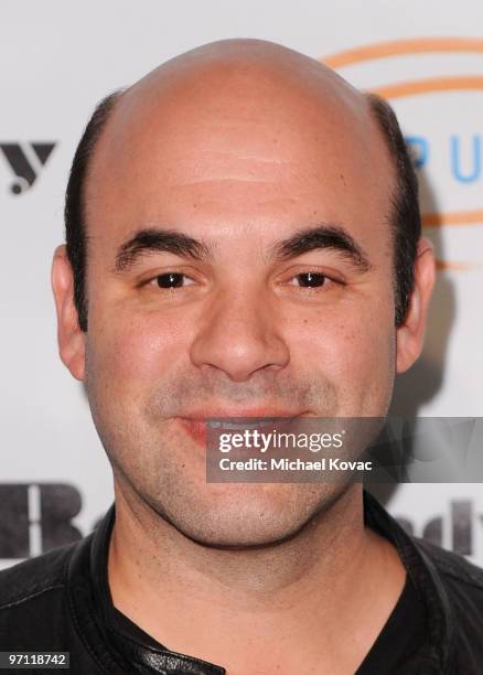 Actor Ian Gomez arrives at the "Get Lucky For Lupus!" Fundraiser at Andaz Hotel on February 25, 2010 in West Hollywood, California.