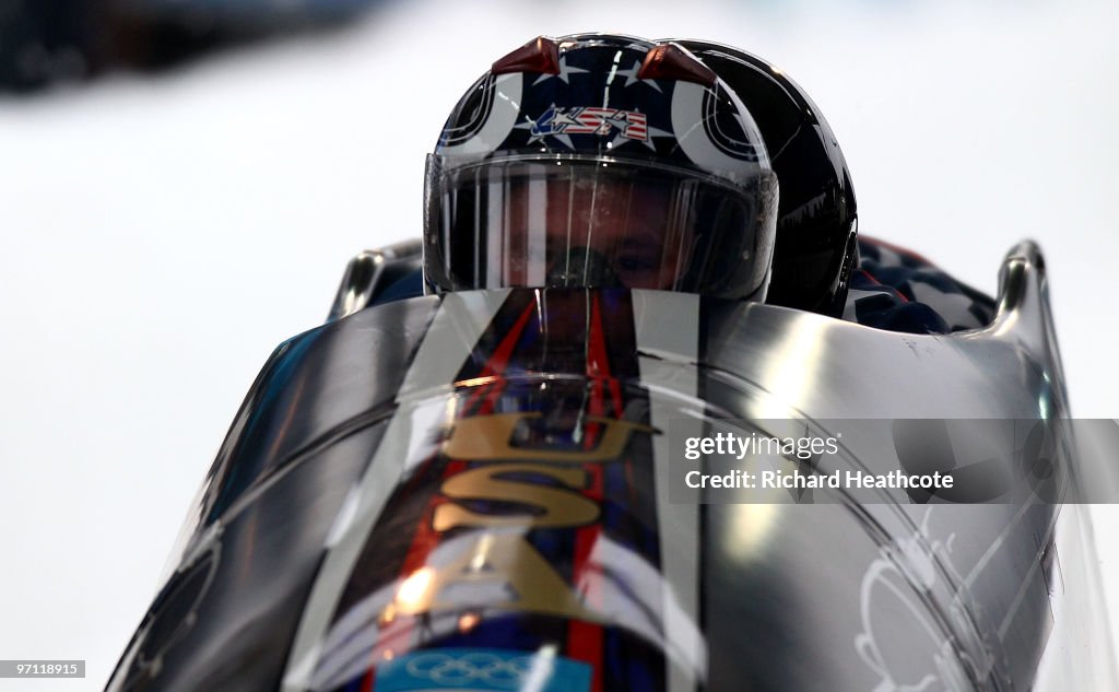 Bobsleigh Four-man Heat 1 & 2 - Day 15