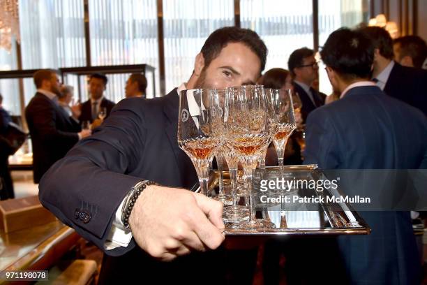 Philippe Vasilescu attends Christopher R. King Debuts New Luxury Brand CCCXXXIII at Baccarat Hotel on June 5, 2018 in New York City.