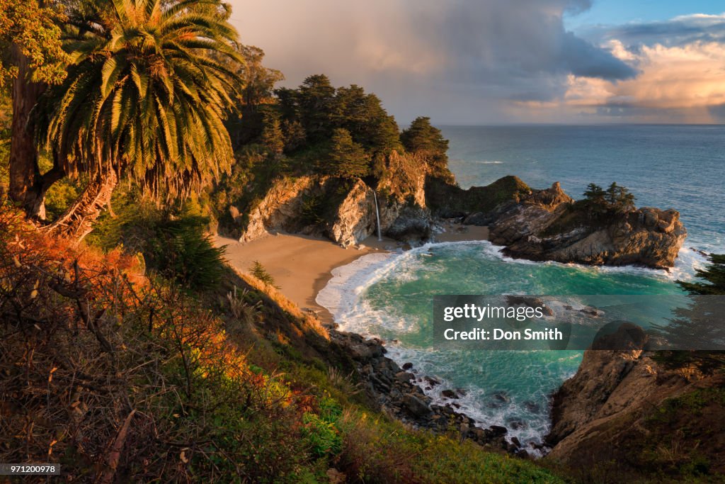 Storm Light at Julia Pfeiffer Burns State Park