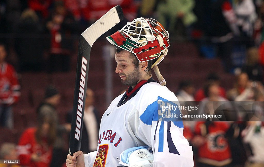 Ice Hockey - Men's Semifinal - USA vs. FIN