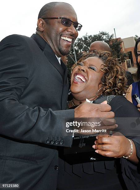 Producer Roger M. Bobb arrives at the 41st NAACP Image awards held at The Shrine Auditorium on February 26, 2010 in Los Angeles, California.