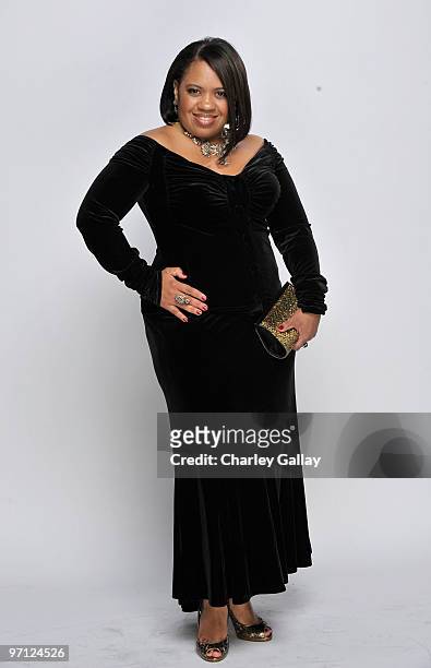 Actress Chandra Wilson poses for a portrait during the 41st NAACP Image awards held at The Shrine Auditorium on February 26, 2010 in Los Angeles,...