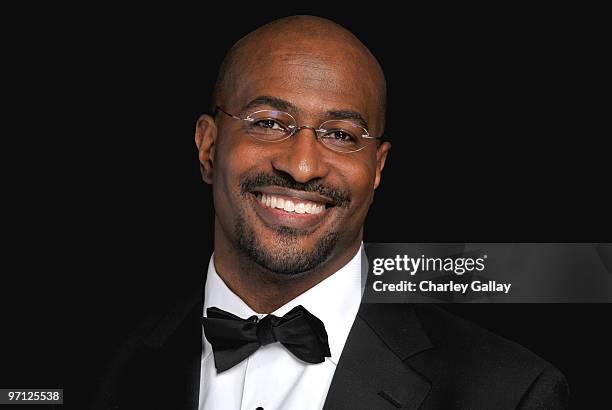 President's Award winner Van Jones poses for a portrait during the 41st NAACP Image awards held at The Shrine Auditorium on February 26, 2010 in Los...