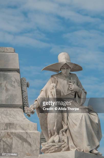 bomberos monument, right side detail - alvida stock pictures, royalty-free photos & images
