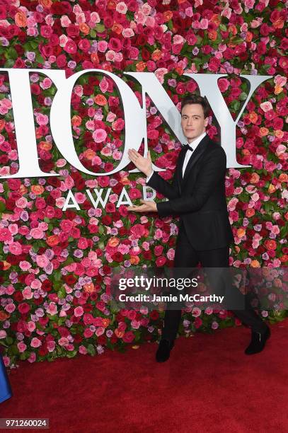 Erich Bergen attends the 72nd Annual Tony Awards at Radio City Music Hall on June 10, 2018 in New York City.