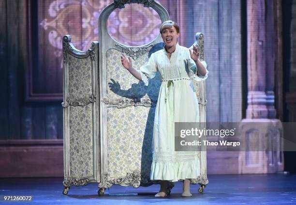 Patti Murin from the cast of Frozen performs onstage during the 72nd Annual Tony Awards at Radio City Music Hall on June 10, 2018 in New York City.
