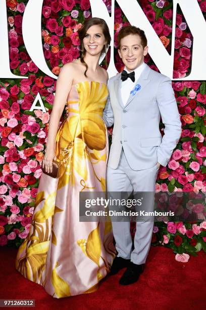 Ethan Slater attends the 72nd Annual Tony Awards at Radio City Music Hall on June 10, 2018 in New York City.