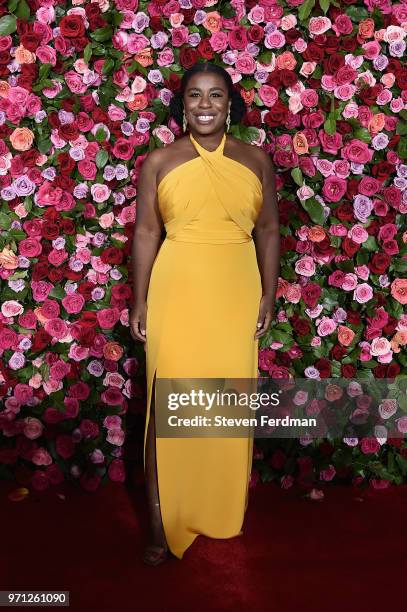 Uzo Aduba attends the 72nd Annual Tony Awards on June 10, 2018 in New York City.