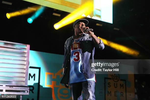 Jadakiss performs at MetLife Stadium on June 10, 2018 in East Rutherford, New Jersey.