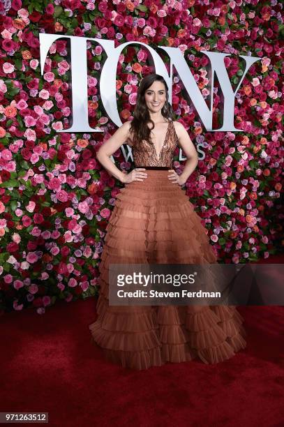 Sara Bareilles attends the 72nd Annual Tony Awards on June 10, 2018 in New York City.