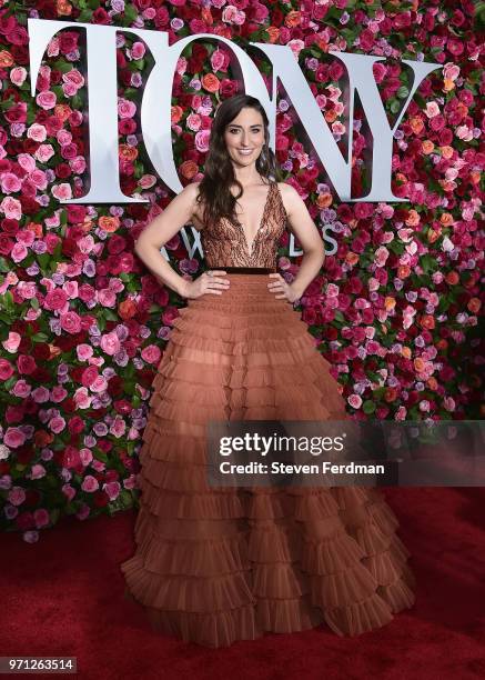 Sara Bareilles attends the 72nd Annual Tony Awards on June 10, 2018 in New York City.