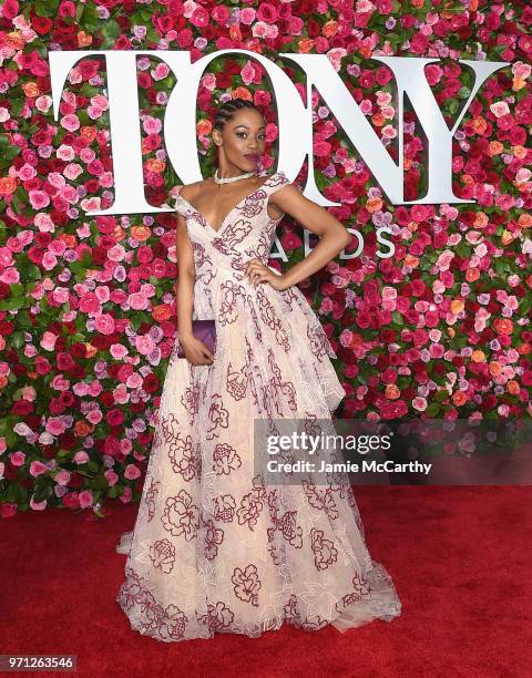 Hailey Kilgore attends the 72nd Annual Tony Awards at Radio City Music Hall on June 10, 2018 in New York City.