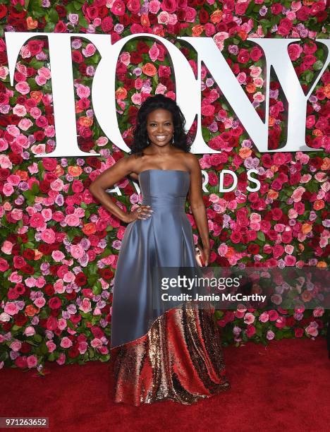 LaChanze attends the 72nd Annual Tony Awards at Radio City Music Hall on June 10, 2018 in New York City.